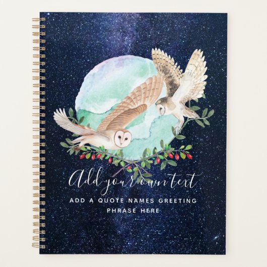 EIGENSCHAFT PERSONALISIERT PLANER (Vorderseite)