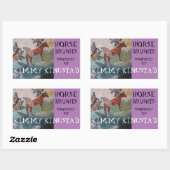 EIGENSCHAFT RECHTECKIGER AUFKLEBER (Blatt)