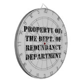 Eigenschaft "Redundanz" Dartscheibe (Vorderseite Links)