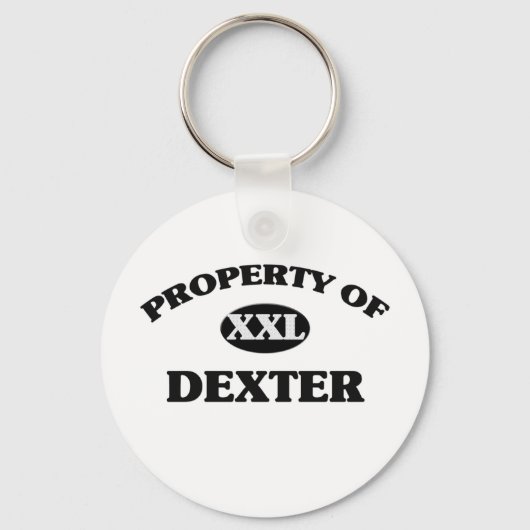 Eigenschaft von DEXTER Schlüsselanhänger (Vorderseite)
