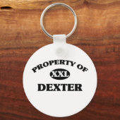 Eigenschaft von DEXTER Schlüsselanhänger (Vorderseite)
