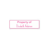 Eigenschaft von Namensvorlage Permastempel (Design)