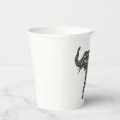 Eigenschaften eines Elephant Word Cloud Paper Cups Pappbecher (Rechts)