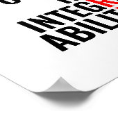 Eigenschaften eines Helden Poster (Ecke)