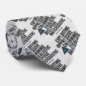 Eigenschaften eines Kultführers Krawatte (Gerollt)