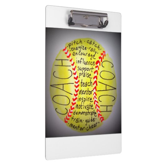 Eigenschaften eines Trainers Klemmbrett (Rechts)