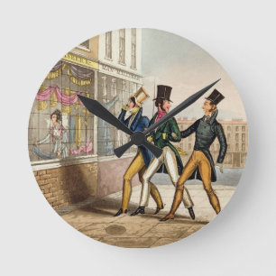 Eigenschaften - England, Irland und Schottland, e Runde Wanduhr