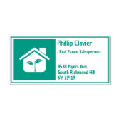 Eigenschaften für Real Anwesen | RÜCKSENDEADRESSE Permastempel (Design)