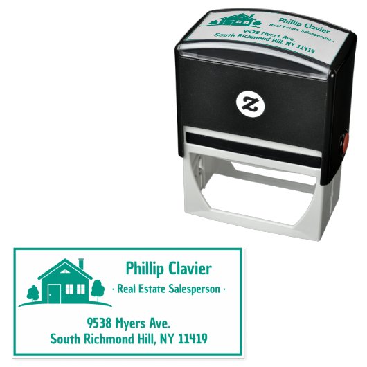 Eigenschaften für Real Anwesen | RÜCKSENDEADRESSE Permastempel (Beispiel)