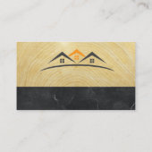 Eigenschaften | Holz und Murmel Visitenkarte (Rückseite)