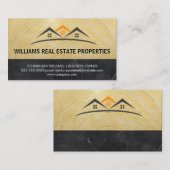 Eigenschaften | Holz und Murmel Visitenkarte (Vorne/Hinten)