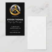 Eigenschaften | Real Anwesen Visitenkarte (Vorne/Hinten)