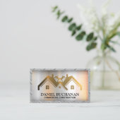 Eigenschaften | Stahlnetz-Grenzkarte Visitenkarte (Stehend Vorderseite)