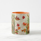 EIGENSCHAFTEN ZWISCHEN HERBSTLAUBEN IN WOODLAND TASSE (Zentrum)