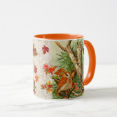 EIGENSCHAFTEN ZWISCHEN HERBSTLAUBEN IN WOODLAND TASSE (VorderseiteRechts)