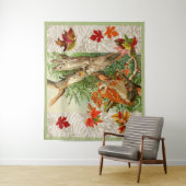 EIGENSCHAFTEN ZWISCHEN HERBSTLAUBEN IN WOODLAND WANDTEPPICH (Beispiel)