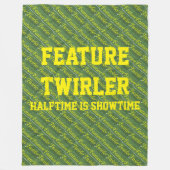 Eigenschafttwirler-Decke Fleecedecke (Vorderseite)