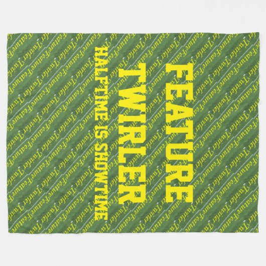 Eigenschafttwirler-Decke Fleecedecke (Vorderseite (Horizontal))