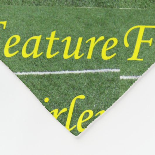 Eigenschafttwirler-Decke Fleecedecke (Ecke)