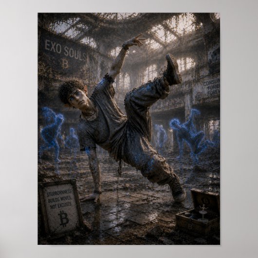 Eigensinn / Breakdancer / Kaufhausruinen Poster (Vorne)