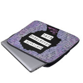 Eigensinniges Dickköpfiges Mädchen Stolz & Vorurte Laptopschutzhülle (Vorne Knopf)