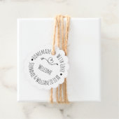 Eigenständig mit Liebe-Kraft-Papier | Hochzeit Geschenkanhänger (Beispiel)