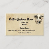 Eigenständige Rinderschällinge Visitenkarte (Vorderseite)
