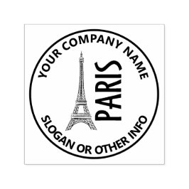 Eigenständiges Logo für das Unternehmen Paris Permastempel