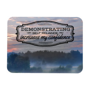 "Eigenständigkeit" Motivation Affirmation Flexibel Magnet