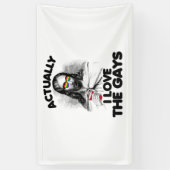 Eigentlich  ich die Schwule Banner (Vertikal)