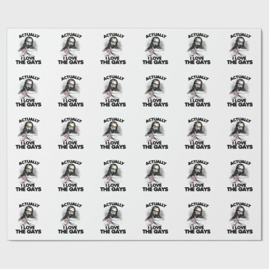 Eigentlich ich die Schwule Geschenkpapier (Flach)