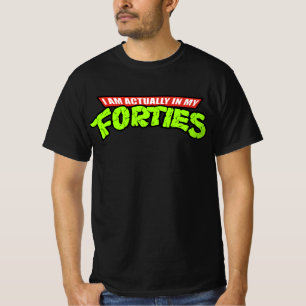 Eigentlich in meinen Vierzigern - Ninja Turtles T-Shirt