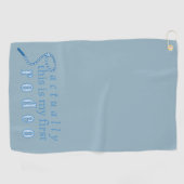 Eigentlich ist das meine erste Rodeo lustige Fraue Golfhandtuch (Horizontal)