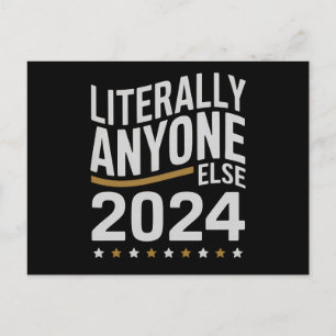 Eigentlich jeder andere Politische Wahl 2024 Postkarte