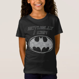 "Eigentlich kann ich das Batman-Logo T-Shirt