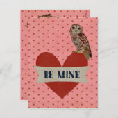 EIGENTLICH SEI MINE VALENTINS Postkarte (Vorne/Hinten)