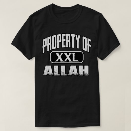 Eigentum Allah XXL Islamischer Pullover (Design vorne)