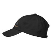 Eigentum an einem Labrador Retriever bestickter Hu Bestickte Baseballkappe (Links)