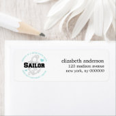 Eigentum an einem US Sailor Address Labels (Insitu)