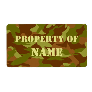 Eigentum an Namensschildern | VINTAGE CAMOUFLAGE