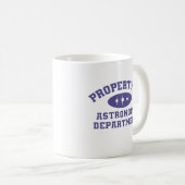 Eigentum der Abteilung Astronomie Kaffeetasse (VorderseiteRechts)