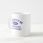 Eigentum der Abteilung Astronomie Kaffeetasse (Vorderseite Links)