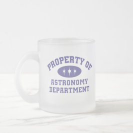 Eigentum der Abteilung Astronomie Kaffeetasse