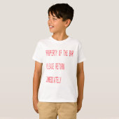 Eigentum der Bar T-Shirt (Vorne ganz)