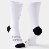 Eigentum der BILL CORPORATION Institutionell Socken (Gewinkelt)