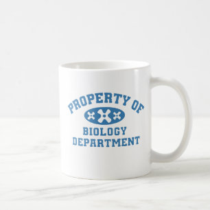 Eigentum der Biologie-Abteilung Kaffeetasse