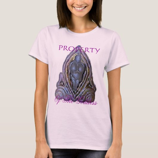 Eigentum der Göttin - T - Shirt (Vorderseite)