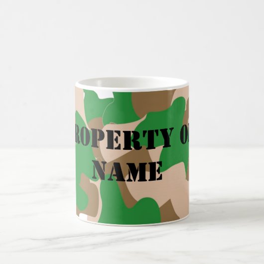 Eigentum der NamensTasse Kaffeetasse (Mittel)