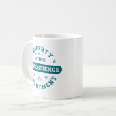 Eigentum der Neurologie-Abteilung Kaffeetasse (Vorderseite Links)