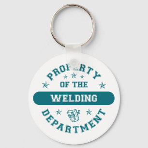 Eigentum der Schweißens-Abteilung Schlüsselanhänger